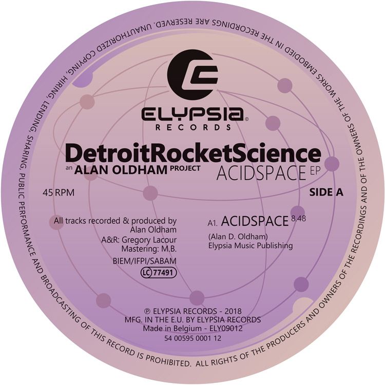 Alan Oldham presents DetroitRocketScience - Acidspace EP