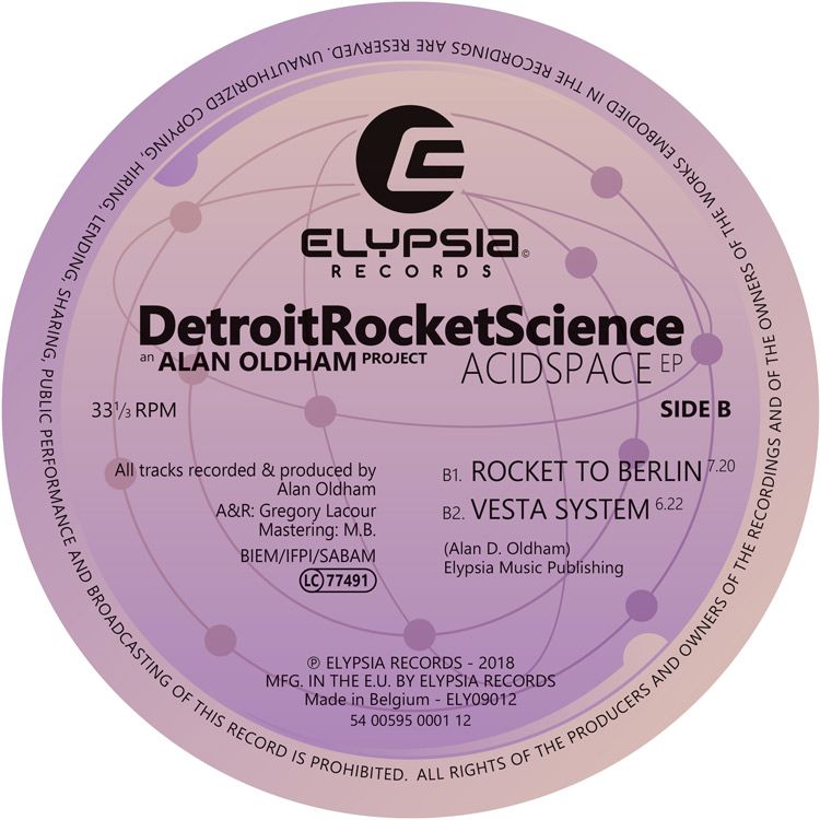 Alan Oldham presents DetroitRocketScience - Acidspace EP