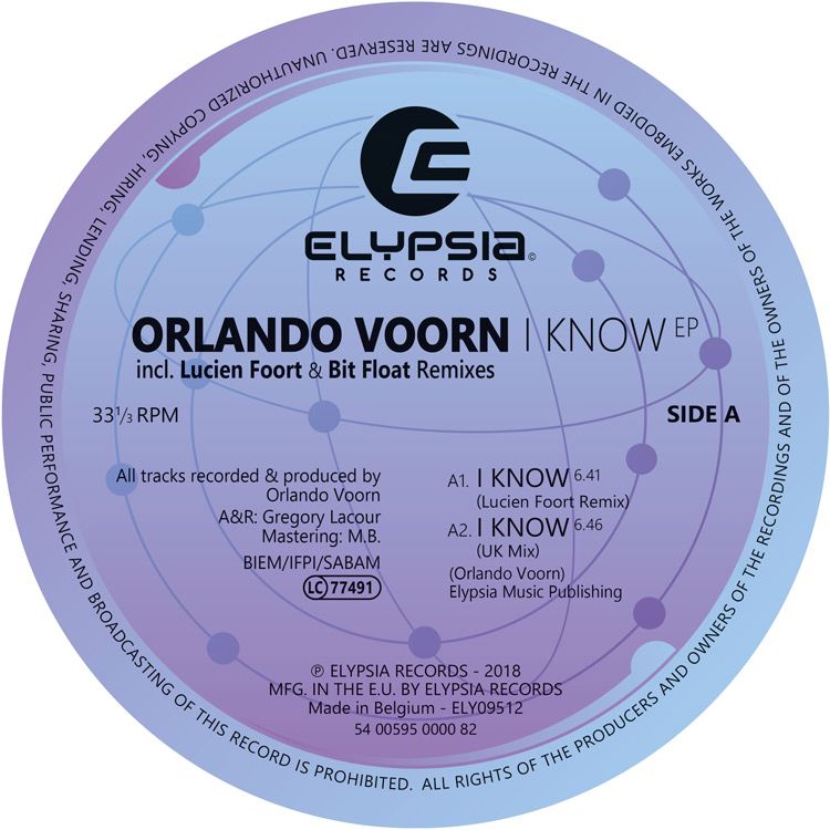 Orlando Voorn - I Know EP